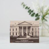 白い色であれば好きな色 ポストカード (スタンド正面)