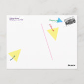 白い色であれば好きな色 ポストカード (裏面)