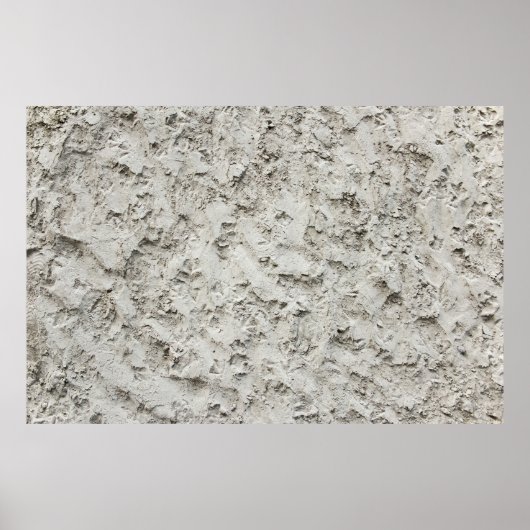 白い色彩の鮮やか壁 ポスター (正面)