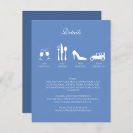 白い芍薬の結婚式 詳細 招待状