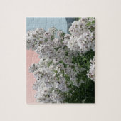 白い花が咲くジグソーパズル ジグソーパズル (縦)