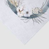 白い花が咲く三日月 薄葉紙 (詳細)