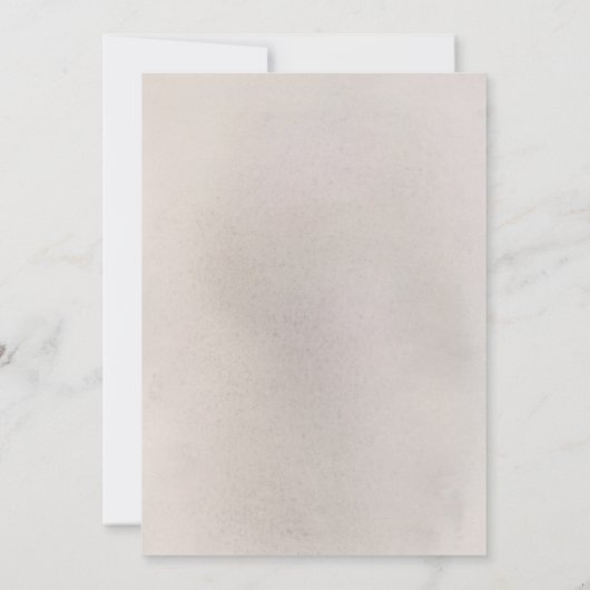 白い花とパンパスグラスリハーサルディナー 招待状 (裏面)