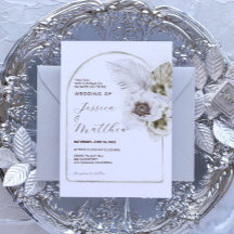 白い花と羽結婚の