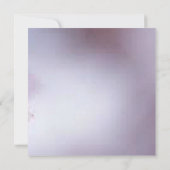 白い花のウェディング　サンキューカード サンキューカード (裏面)