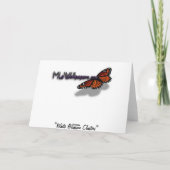 白い花のクラスタ春花の梨の木 カード (裏面)