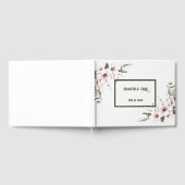 白い花のゲストブック ゲストブック (全面)