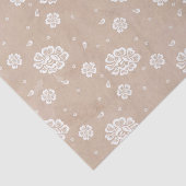 白い花のタンウォーター色 薄葉紙 (詳細)