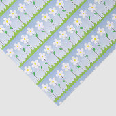 白い花のティッシュペーパー 薄葉紙 (詳細)