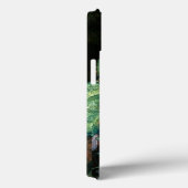 白い花の上の蝶フローラ Case-Mate iPhoneケース (裏面 / 右)