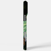 白い花の上の蝶フローラ Case-Mate iPhoneケース (裏面 / 右)