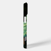 白い花の上の蝶フローラ Case-Mate iPhoneケース (裏面 / 右)