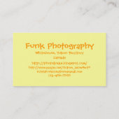 白い花の夢 名刺 (裏面)