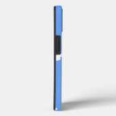 白い花の背景薄紫 Case-Mate iPhoneケース (裏面 / 右)