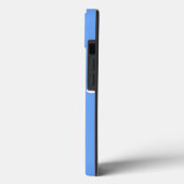 白い花の背景薄紫 Case-Mate iPhoneケース (裏面 / 左)