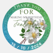 白い花の誕生日