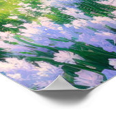 白い花の谷から日の出|過去記事 ポスター (角)