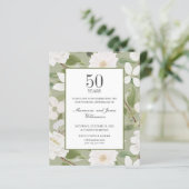 白い花の50周年記念グリーン (スタンド正面)