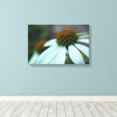 白い花びら、フラワー（キャンバス印刷） キャンバスプリント (インサイチュ (ウッドフロア))