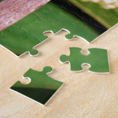 白い花をつけるトンボ ジグソーパズル (側面)