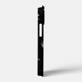 白い花グラフィック Case-Mate iPhoneケース (裏面 / 右)