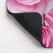 白い花マウスパッド白いバラの装飾ギフト マウスパッド (コーナー)