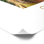 白い花写真葬式ウェルカムサイン フォトプリント            (角)