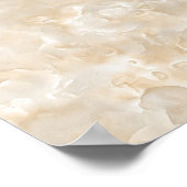 白い花崗岩 ポスター (角)