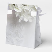 白い花束ロマン結婚ティック フェイバーボックス (裏面サイド)