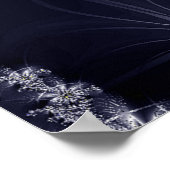 白い花火 ポスター (角)