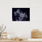 白い花火 ポスター (キッチン)