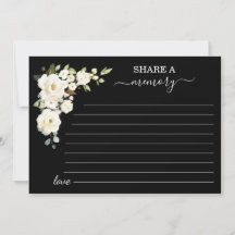 白い花黒い共有A Memory Attendance