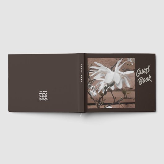 白い花 ゲストブック (全面)