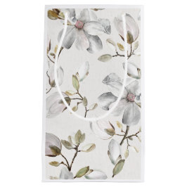 白い花 スモールペーパーバッグ