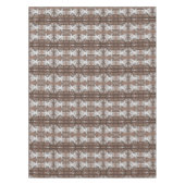 白い花 テーブルクロス (正面)