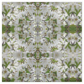 白い花 ファブリック (見本)