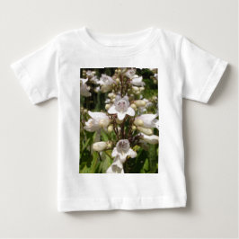 白い花 ベビーTシャツ