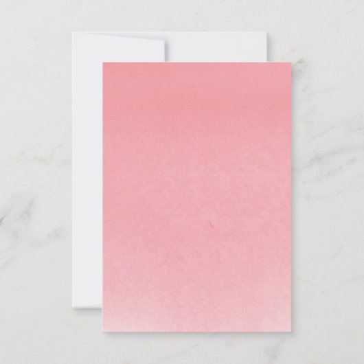 白い花 出欠カード (裏面)