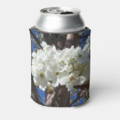 白い花II春開花木 缶クーラー (缶裏面)