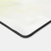 白い菊の美しい白いママの写真 デスクマット (コーナー)