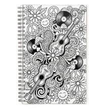 白い落書きアートのヒッピーの文化的パターン