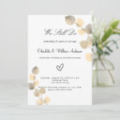 白い葉の黄金ユーカリの再生を誓う 招待状 (スタンド正面)