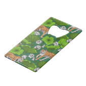 白い蓮の池の虎 クレジットカード栓抜き (裏面アングル)