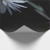 白い蓮の花 ゼン ラッピングペーパー (角)
