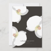 白い蘭の最後の試合，リングや輪招待前 招待状 (裏面)