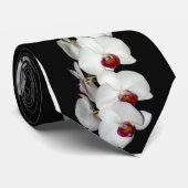 白い蘭はネクタイ開きます ネクタイ (ロール)