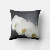 白い蘭 クッション (裏面)