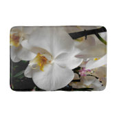 白い蘭 バスマット (正面)