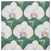 白い蘭 ファブリック (見本)