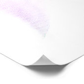 白い蘭 ポスター (角)